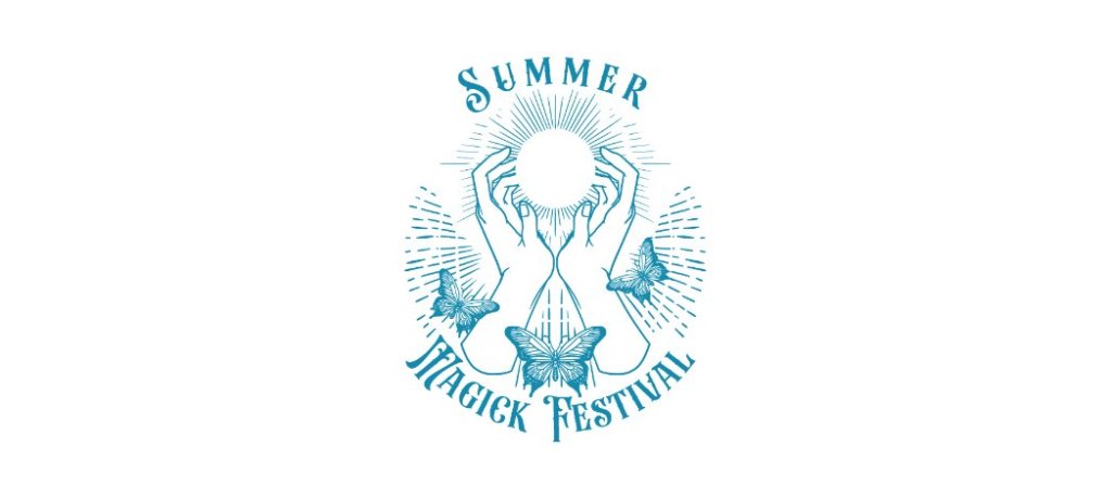 Summer Magick blue logo
